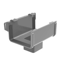 Воронка Galeco (Галеко) PVC2 (Графит) /1 шт/