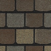 Гибкая черепица CertainTeed (Сертантид) HIGHLAND SLATE (Tudor Brown) /1 кв.м/