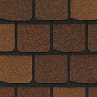 Гибкая черепица CertainTeed (Сертантид) HIGHLAND SLATE (Venetian Red) /1 кв.м/