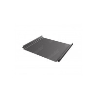 Фальцевая кровля Grand Line (Гранд Лайн) Кликфальц Pro 0,45 Полиэстер (RAL 7004) 1 кв.м.