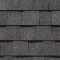 Гибкая черепица CertainTeed (Сертантид) LANDMARK (Moire Black) /1 кв.м/