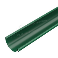Желоб водосточный МЕТАЛЛ ПРОФИЛЬ Foramina PUR 150/100 3м RAL 6005, зеленый