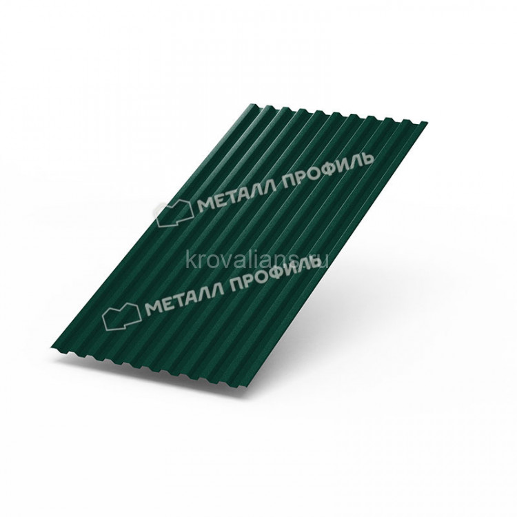 Профилированный лист Металл Профиль С-21х1000-A (ПЭ-01-6005-0,45) /1 кв.м./