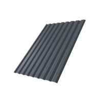 Профнастил C20A 0,5 Atlas X RAL 7024 мокрый асфальт