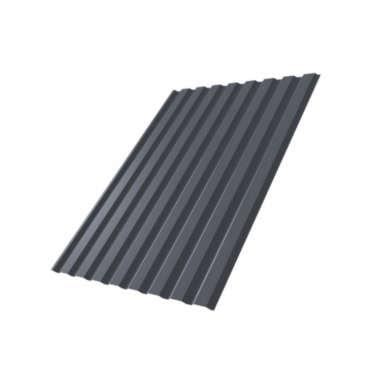 Профнастил C20A 0,5 Atlas X RAL 7024 мокрый асфальт