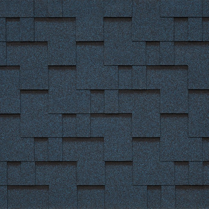 Гибкая черепица Tegola Lazio UNICA Mare 480 2.86м2