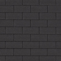 QUIET TILE Конек-карниз Brick черный 16,8п.м/20п.м