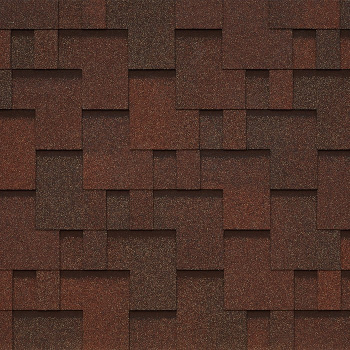 Гибкая черепица Tegola Lazio UNICA Nocciola 418 2.86м2