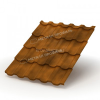 Металлочерепица МП Трамонтана-M (КЛМА-02-Anticato-0.5)
