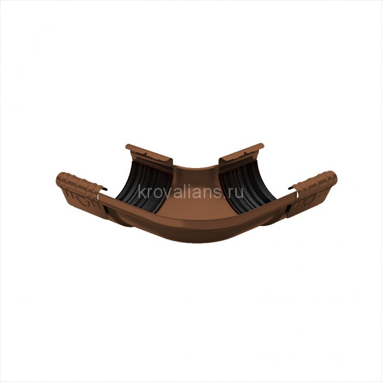 Galeco STAL 124 120/90 Угол внешний RAL 8019 (RR 32) 5шт/уп