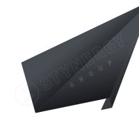 Планка для нижнего примыкания к трубе 2000 Фальц Stynergy (ПЭ-7024-0.45)