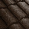 Композитная черепица Metrotile (Метротайл) MetroRoman (Айрон барк) /лист/