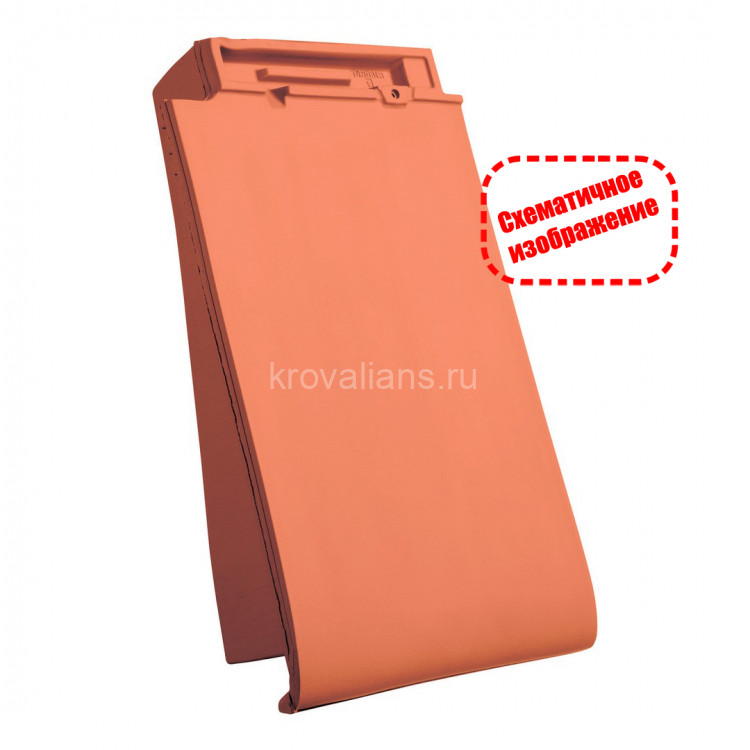 TONDACH Фигаро Крайняя левая Антрацит ангоб