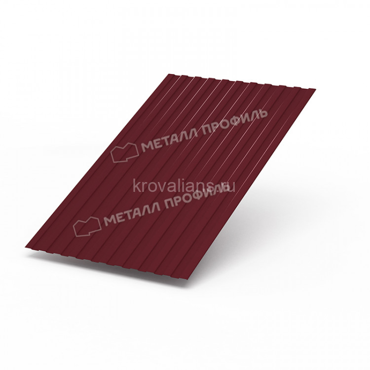 Профилированный лист Металл Профиль С-8х1150-A RETAIL (ПЭ-01-3005-СТ)  /1 кв.м./