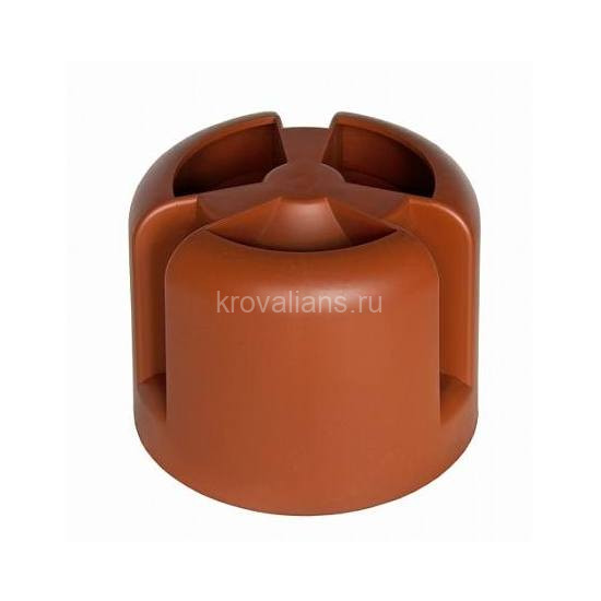 Колпак Krovent (Кровент) Hupcap 110 кирпичный /1 шт/