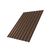 Профнастил С20A 0,5 Velur X RAL 8017 шоколад