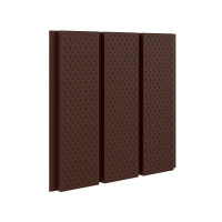 AS Софит с ПОЛНОЙ Перфорацией ПЭ RAL8017 Коричневый Zn180 Rooftop Бархат
