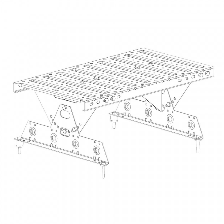 Кровельная ступень  ROOFsystems PRESTIGE 330 0,6м NEXT RAL 3005