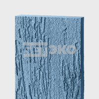 Фиброцементный сайдинг БЕТЭКО-Короед 3000x200x8 mm (RAL 5024) /1 шт/