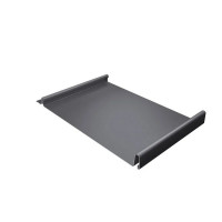 Кликфальц Pro Grand Line 0,45 Drap TX с пленкой на замках RAL 7004 сигнальный серый