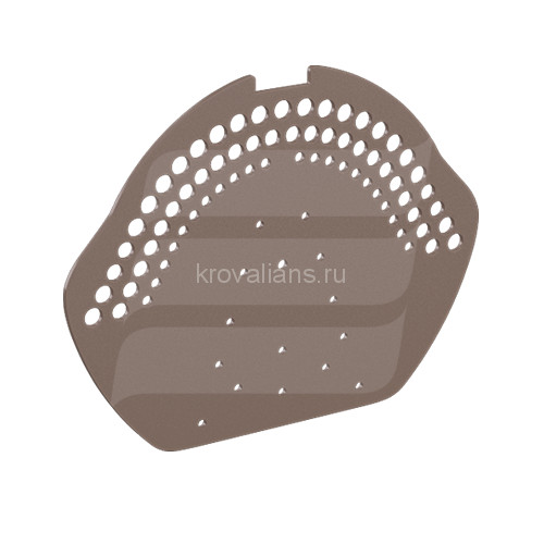 Eurovent DECK Коньковый торцевой элемент RAL8017/8019