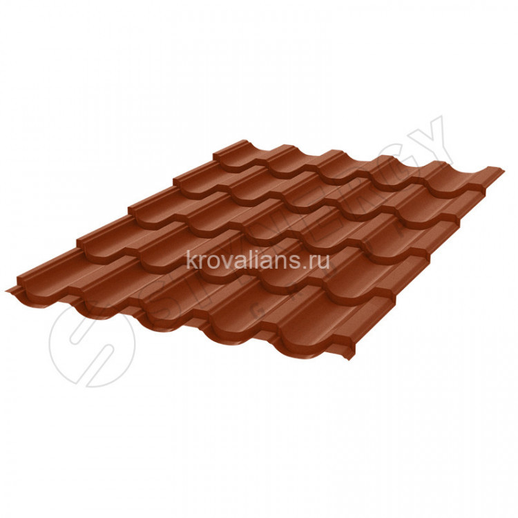 Металлочерепица Garda Stynergy (Стинержи) (Стальной Кашемир Matt-8004-0.5) /1 кв.м./ Металлочерепица Garda Stynergy (Стинержи) (Стальной Кашемир Matt-8004-0.5) /1 кв.м./