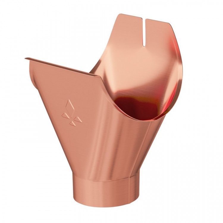 AS CU 125/90 Воронка желоба Медь