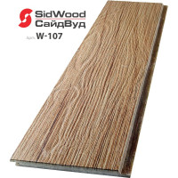 SidWood, хризотилцементный сайдинг 3000х190х10 мм клик 0,57м2 W-107