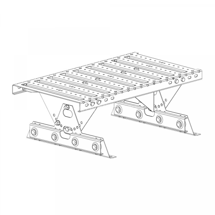 Кровельная ступень  ROOFsystems PRESTIGE 330 0,6м NEXT Фальц RAL 3005