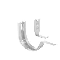 AS PUrus 150/100 Крюк желоба короткий регулируемый с компл. крепления , RAL 9003