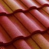 Композитная черепица Metrotile (Метротайл) MetroRoman (Красно-Желтый) /лист/