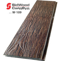 SidWood, хризотилцементный сайдинг 3000х190х10 мм клик 0,57м2 W-109