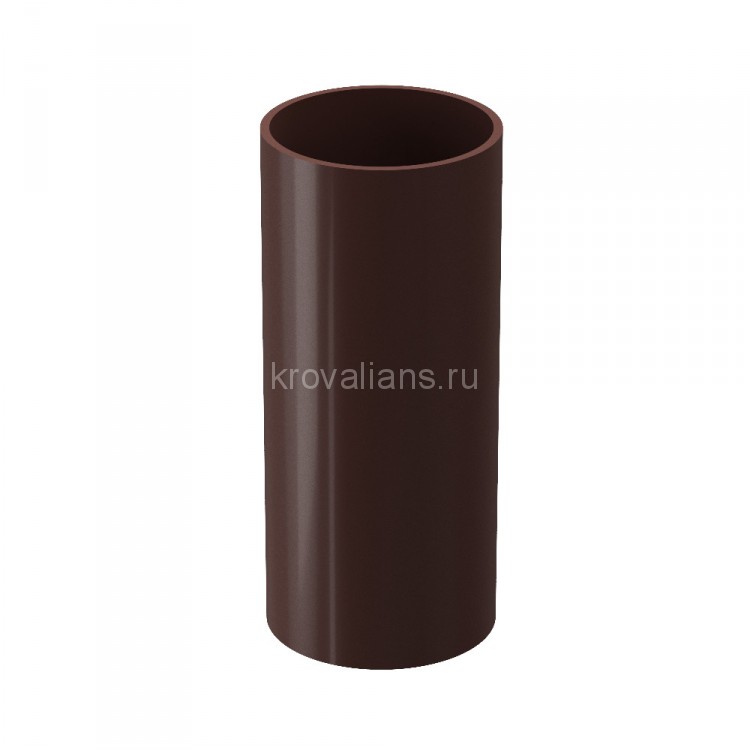 Docke PREMIUM 120/85 мм Труба водосточная 3 м Шоколад 5 шт./уп.