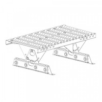 Кровельная ступень  ROOFsystems PRESTIGE 330 0,6м NEXT Фальц RAL 8017
