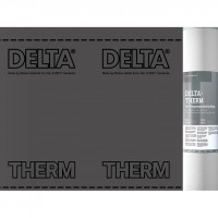 DELTA (Дельта)-THERM дифф. термостойкая мембрана для металлических кровель, Sd=0,02 м  75 м2 (1,5х50м)