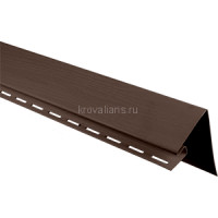 Альта-Профиль Планка "околооконная широкая" коричневый - 3,00м Т-05