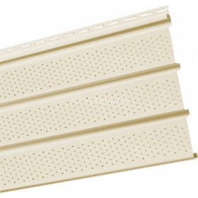 Софит Mitten (Миттен) O.P. Select Triple 4 перфорированный (Bone) /1 шт/