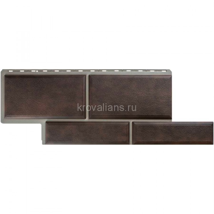 Панель камень Флорентийский коричневый, 1,25х0,45м