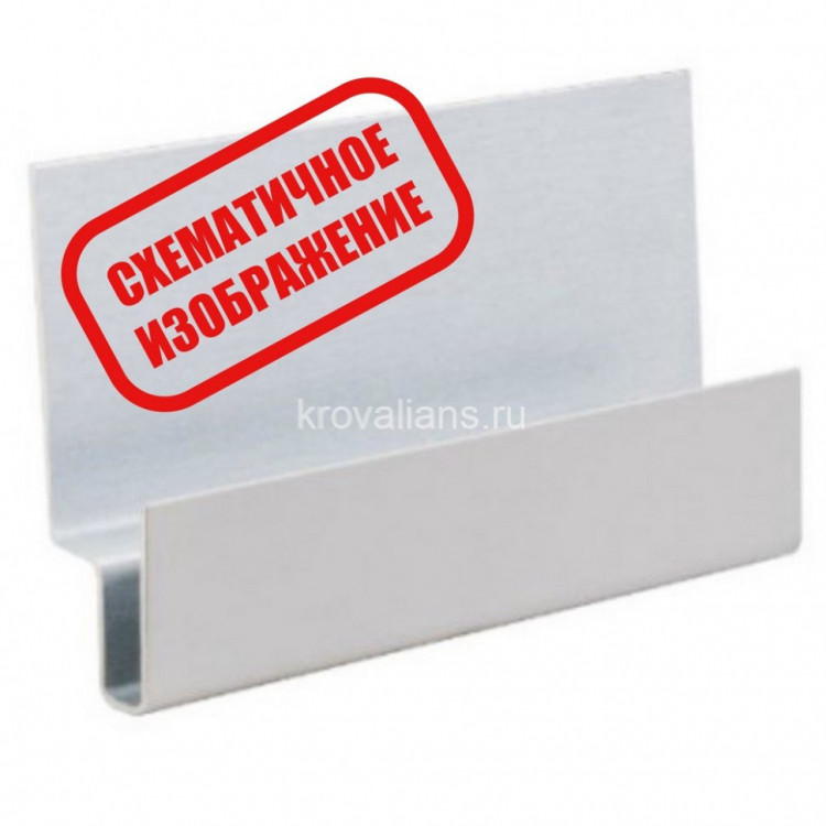 Надоконный профиль Cedral (Кедрал) Click L=3M алюминиевый C57 /1 шт/