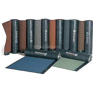 Рулонная кровля Tegola (Тегола) Garden roof (Черный) /рулон 1х15/