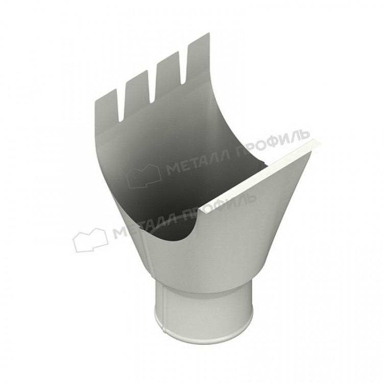 Воронка выпускная МЕТАЛЛ ПРОФИЛЬ Foramina 150/100 RAL 9010, белый