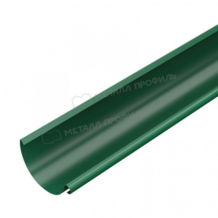 Желоб водосточный МЕТАЛЛ ПРОФИЛЬ Foramina PUR 125/100 3м RAL 6005, зеленый Желоб водосточный МЕТАЛЛ ПРОФИЛЬ Foramina PUR 125/100 3м RAL 6005, зеленый