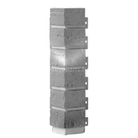Фасадный угол Nailite (Найлит) Hand-Laid Brick Colonial White (Белый кирпич) /1 шт/