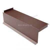 Планка сегментная торцевая левая 400 мм (VikingMP E-20-8017-0.5)