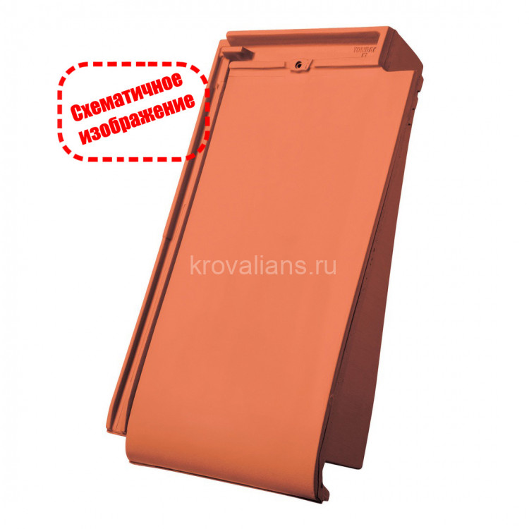 TONDACH Фигаро Крайняя правая Красный ангоб