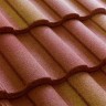 Композитная черепица Metrotile (Метротайл) MetroRoman (Терракотово-Желтый) /лист/