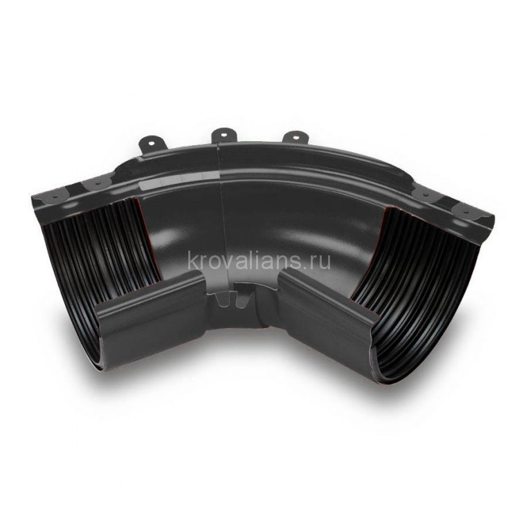GALECO STAL 152 135/90 Угол внутренний регулированный 105-135 гр. Темно-коричневый 8019 (2шт/уп)