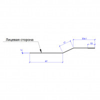 Планка крепежная FASTCLICK 7х30х2000 (VikingMP E-20-3005-0.5)