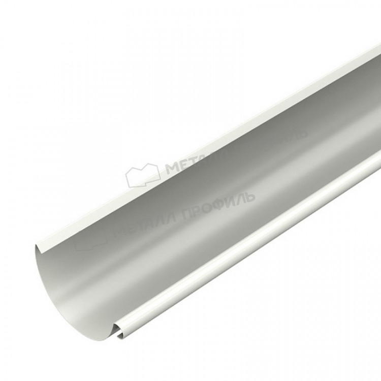 Желоб водосточный МЕТАЛЛ ПРОФИЛЬ Foramina PUR 150/100 3м RAL 9010, белый Желоб водосточный МЕТАЛЛ ПРОФИЛЬ Foramina PUR 150/100 3м RAL 9010, белый