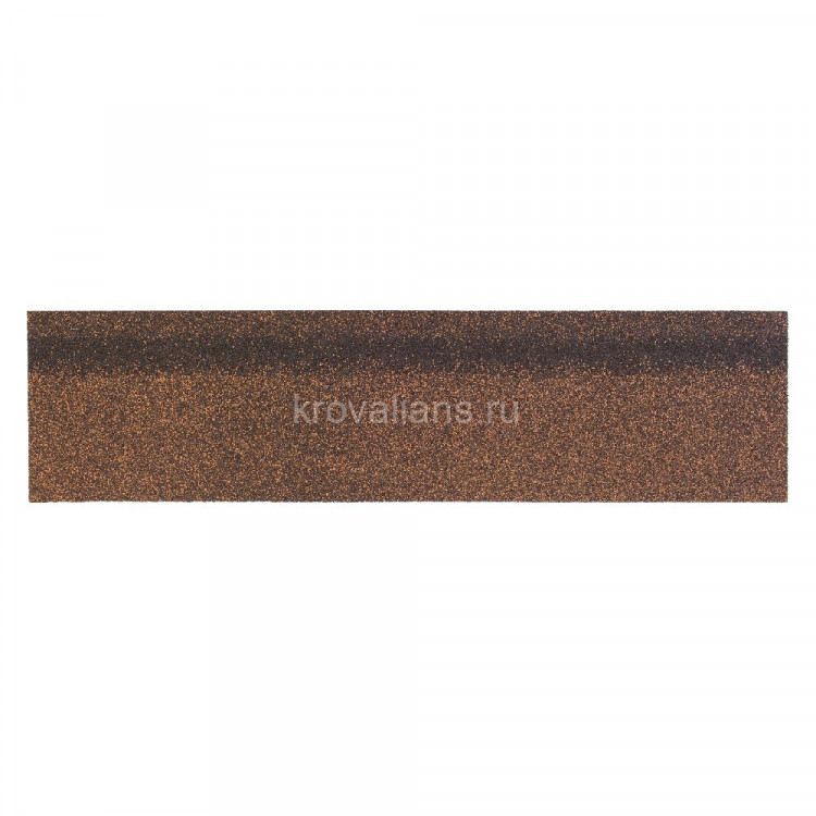 Шинглас Конек/карниз 12х0,3/20х0,25 КАКАО & 4К4Е21-1786RUS